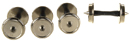 Walthers Cornerstone Metal Wheel Sets w/Plastic Axles - 36in. Wheels (Pack of 4)