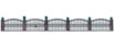 Walthers Cornerstone Wrought Iron Fence (Kit)