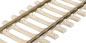 Walthers Shinohara Code 83 Nickel Silver Flex Track w/Concrete Ties - 39