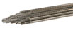 Walthers Shinohara Code 83 Nickel Silver Rail – Bulk Pack (Pack of 50 3' Rails w/o Ties)
