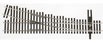 Walthers Shinohara Code 83 Nickel Silver Turnout - DCC Friendly - #4 Right Hand