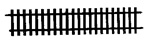 Walthers Shinohara Nickel Silver Transition Track - Code 100 to Code 83
