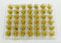 Walthers SceneMaster Blooming Flowers (1/2in., 1.2cm Tall) - Yellow (Pack of 42)