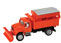 Walthers SceneMaster International 4900 Truck - Dump Truck w/Snowplow & Salt Spreader (Orange)