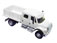 Walthers SceneMaster International 7600 2-Axle Crew Cab Truck with Solid Stake Bed (White w/Railroad Maintenance-of-Way Logo Decals)