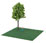 Walthers SceneMaster Static Grass Flocking - 1/16in. (1.5mm Fibers), 3-1/2oz (100g) - Dark Green