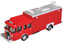 Walthers SceneMaster Hazardous Materials Fire Truck