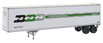 Walthers SceneMaster 45' Stoughton Trailer (2-Pack) - Burlington Northern