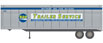 Walthers SceneMaster 40' Trailer (Pack of 2) - Baltimore & Ohio