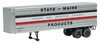 Walthers SceneMaster 35' Fluted-Side Trailer (Pack of 2) - Bangor & Aroostook