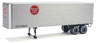 Walthers SceneMaster 35' Fluted-Side Trailer (2 Pack) - Missouri Pacific