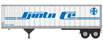Walthers SceneMaster 40' Trailmobile Trailer (2-Pack) - Santa Fe