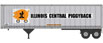 Walthers SceneMaster 40' Trailmobile Trailer (2-Pack) - Illinois Central