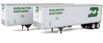Walthers SceneMaster 40' Trailmobile Trailer (2-Pack) - Burlington Northern