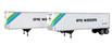 Walthers SceneMaster 40' Trailmobile Trailer (2-Pack) - Erie Western