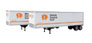Walthers SceneMaster 40' Trailmobile Trailer (2-Pack) - Illinois Central Gulf