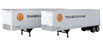 Walthers SceneMaster 40' Trailmobile Trailer (2-Pack) - Texas-Mexican Railway
