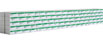 Walthers SceneMaster Wrapped Lumber Load for WalthersMainline 72' Centerbeam Flatcar - Weyerhaeuser