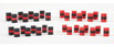 Walthers SceneMaster Oil Drums (Pack of 24)