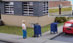 Walthers SceneMaster Roadside Mail Boxes and City Mailboxes