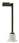 Walthers SceneMaster Modern Short Entrance Light - Square