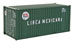 Walthers SceneMaster 20' Ribbed-Side Container - Linea Mexicana