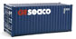 Walthers SceneMaster 20' Corrugated Container - GE Seaco