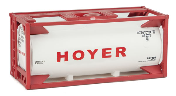 Walthers SceneMaster 20' Tank Container - Hoyer