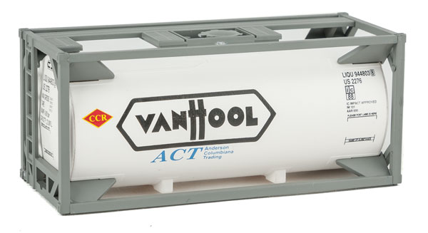 Walthers SceneMaster 20' Tank Container - Vanhool