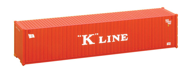 Walthers SceneMaster 40' Corrugated-Side Container - K-Line