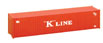 Walthers SceneMaster 40' Corrugated-Side Container - K-Line