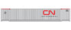 Walthers SceneMaster 53' Singamas Corrugated-Side Container - Canadian National