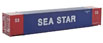 Walthers SceneMaster 53' Singamas Corrugated-Side Container - Sea Star