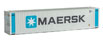 Walthers SceneMaster 45' CIMC Container - Maersk