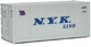 Walthers SceneMaster 20' Smooth-Side Container - NYK Lines