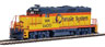 WalthersMainline EMD GP9 Phase II with Chopped Nose (Standard DC) - Chessie System / Western Maryland No. 6400
