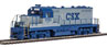 WalthersMainline EMD GP9 Phase II with Chopped Nose (Standard DC) - CSX No. 1753