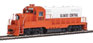 WalthersMainline EMD GP9 Phase II with Chopped Nose (Standard DC) - Illinois Central No. 8030