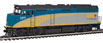 WalthersMainline EMD F40PH (w/DCC & SoundTraxx® Sound) - VIA Rail No. 6400 (Renaissance Scheme)
