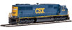 WalthersMainline EMD SD60M w/2-Piece Windshield (ESU Sound and DCC) - CSX No. 8756