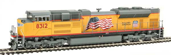 WalthersMainline EMD SD70ACe (ESU Sound & DCC) - Union Pacific No. 8312 (U.S. Flag, High Headlight)