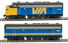 WalthersMainline EMD F7 A-B Set (ESU Sound and DCC) - VIA Rail Canada Nos. 1409, 1965