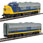 WalthersMainline EMD F7 A-B Set (ESU Sound and DCC) - CSX Nos. 116, 117 (YN2)