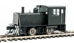 WalthersMainline Plymouth ML-8 Industrial Switcher (ESU DCC) - Painted (Black w/White Pilot Stripes), Unlettered
