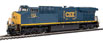 WalthersMainline GE Evolution Series Locomotive GE ES44C4 (w/SoundTraxx® Sound & DCC) - CSX No. 2 (w/Low Headlight, Steerable Trucks)