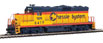 WalthersMainline EMD GP9 Phase II with Chopped Nose (ESU Sound and DCC) - Chessie System WM No. 6419