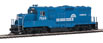 WalthersMainline EMD GP9 Phase II with Chopped Nose (ESU Sound and DCC) - Conrail No. 7565