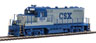 WalthersMainline EMD GP9 Phase II with Chopped Nose (ESU Sound and DCC) - CSX No. 1834