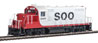 WalthersMainline EMD GP9 Phase II with Chopped Nose (ESU Sound and DCC) - Soo Line No. 2411