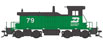 WalthersMainline EMD SW1 (Standard DC) - Burlington Northern No. 79